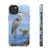Load image into Gallery viewer, "Great Blue Heron in the Mangroves" Case Mate Tough Phone Case