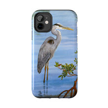 Load image into Gallery viewer, "Great Blue Heron in the Mangroves" Case Mate Tough Phone Case