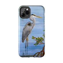 Load image into Gallery viewer, "Great Blue Heron in the Mangroves" Case Mate Tough Phone Case