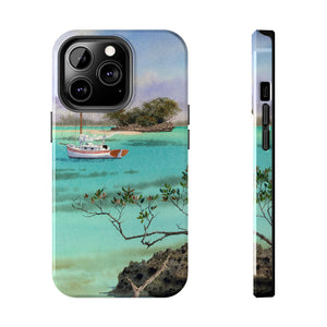 "Peaceful Anchorage" Case Mate Tough Phone Case