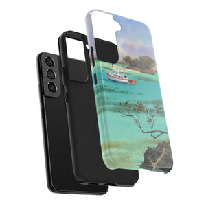 "Peaceful Anchorage" Case Mate Tough Phone Case