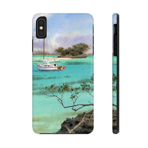 "Peaceful Anchorage" Case Mate Tough Phone Case