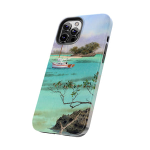 "Peaceful Anchorage" Case Mate Tough Phone Case