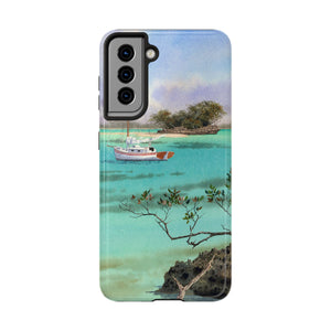 "Peaceful Anchorage" Case Mate Tough Phone Case
