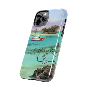 "Peaceful Anchorage" Case Mate Tough Phone Case