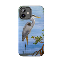 Load image into Gallery viewer, &quot;Great Blue Heron in the Mangroves&quot; Case Mate Tough Phone Case