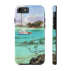 "Peaceful Anchorage" Case Mate Tough Phone Case