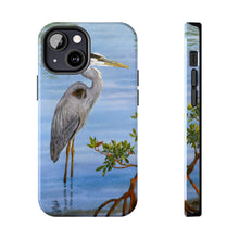 Load image into Gallery viewer, &quot;Great Blue Heron in the Mangroves&quot; Case Mate Tough Phone Case