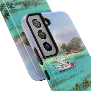 "Peaceful Anchorage" Case Mate Tough Phone Case