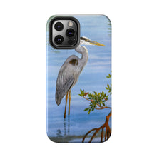 Load image into Gallery viewer, &quot;Great Blue Heron in the Mangroves&quot; Case Mate Tough Phone Case