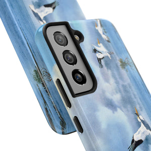 "White Pelicans" Case Mate Tough Phone Case