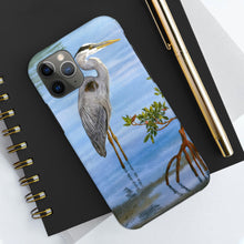 Load image into Gallery viewer, &quot;Great Blue Heron in the Mangroves&quot; Case Mate Tough Phone Case