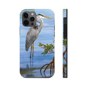 "Great Blue Heron in the Mangroves" Case Mate Tough Phone Case